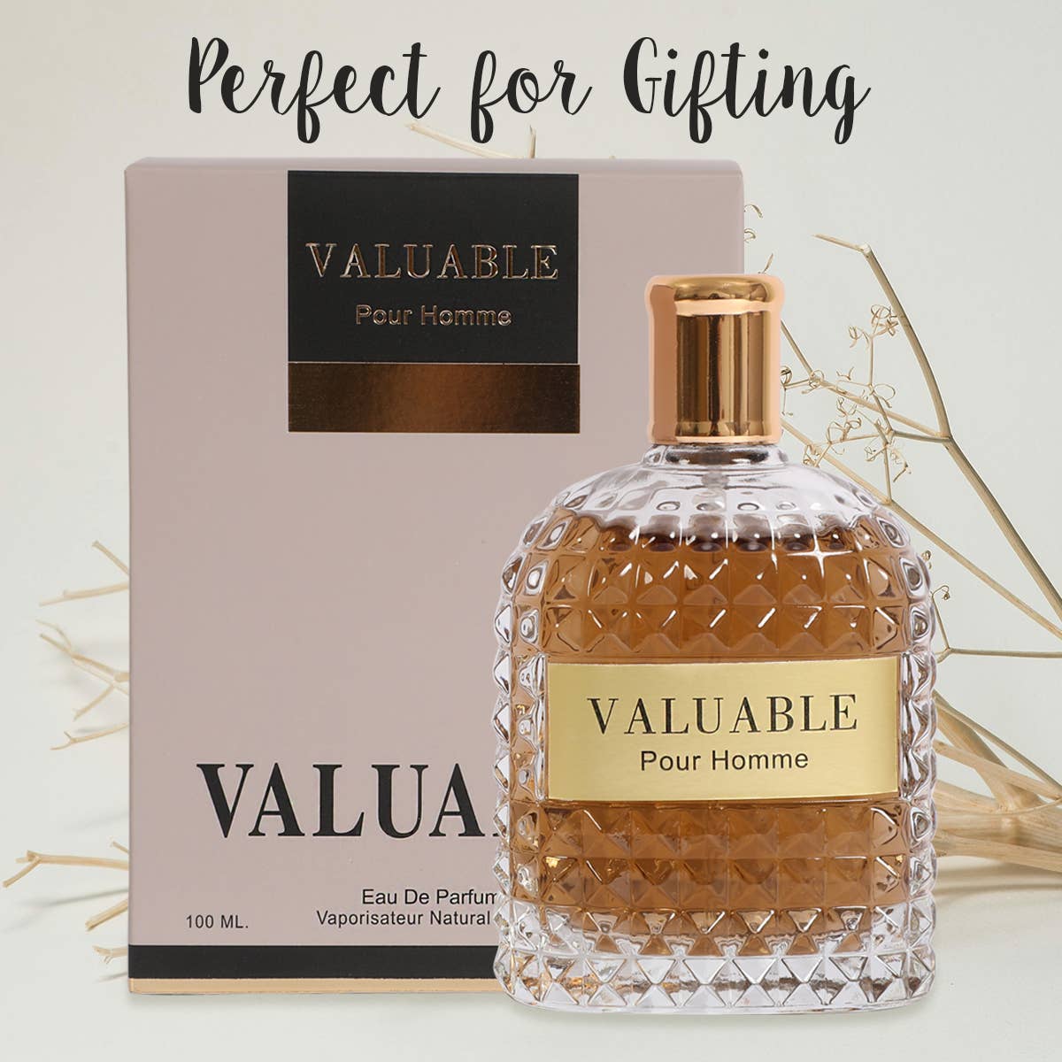 Valuable Pour Homme Spray Cologne Eau De Parfum for Men
