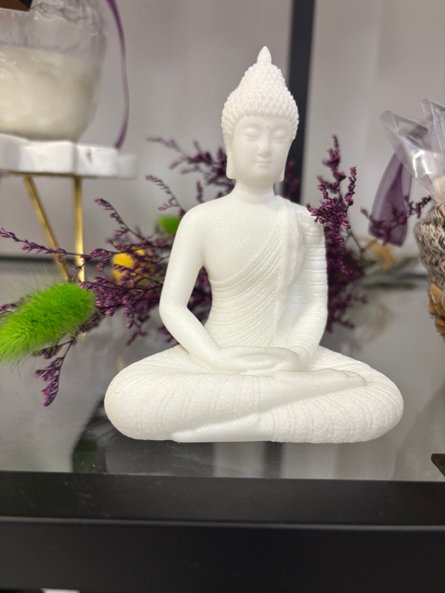 Stone Buddha 4"