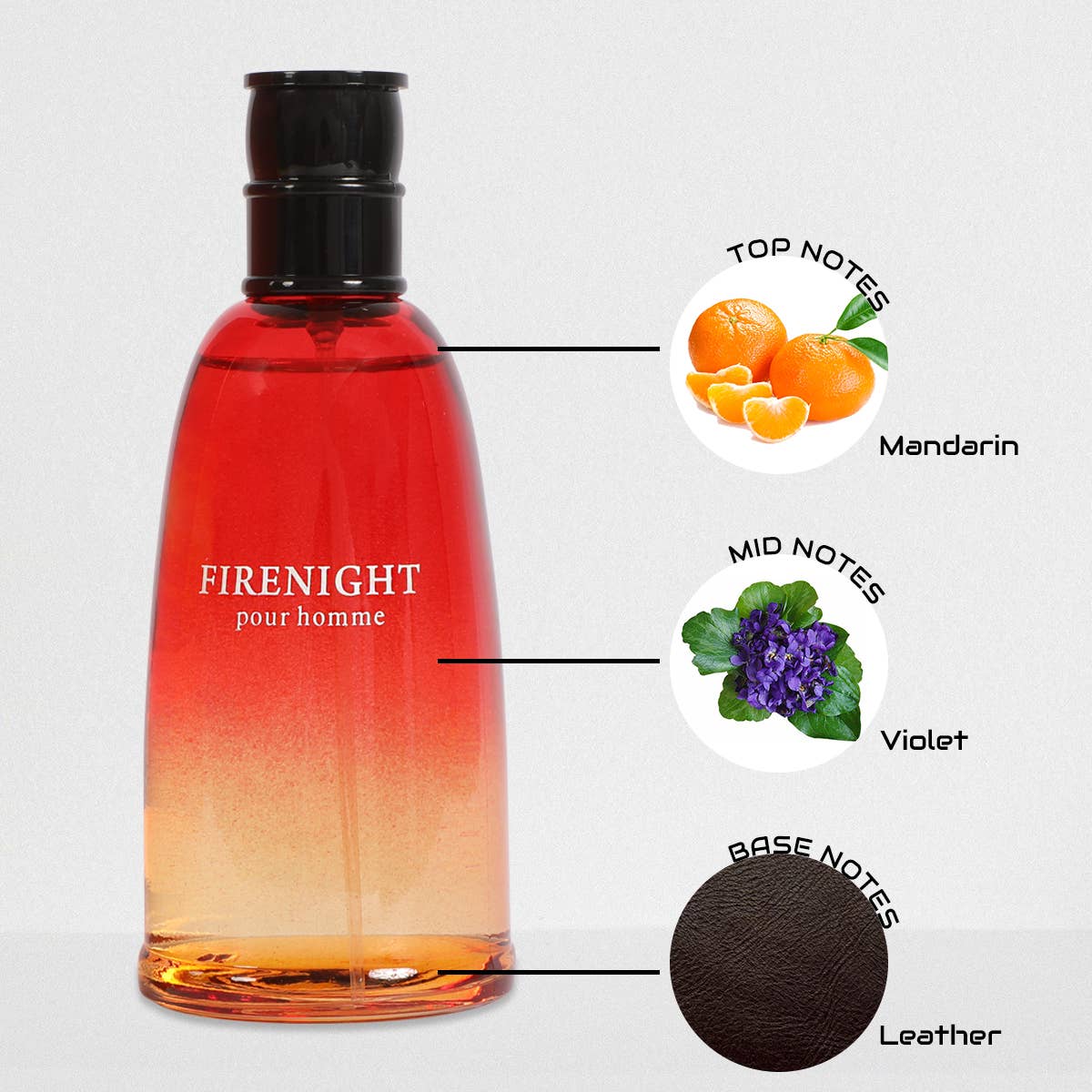 Firenight Pour Homme Spray Cologne Eau De Parfum For Men